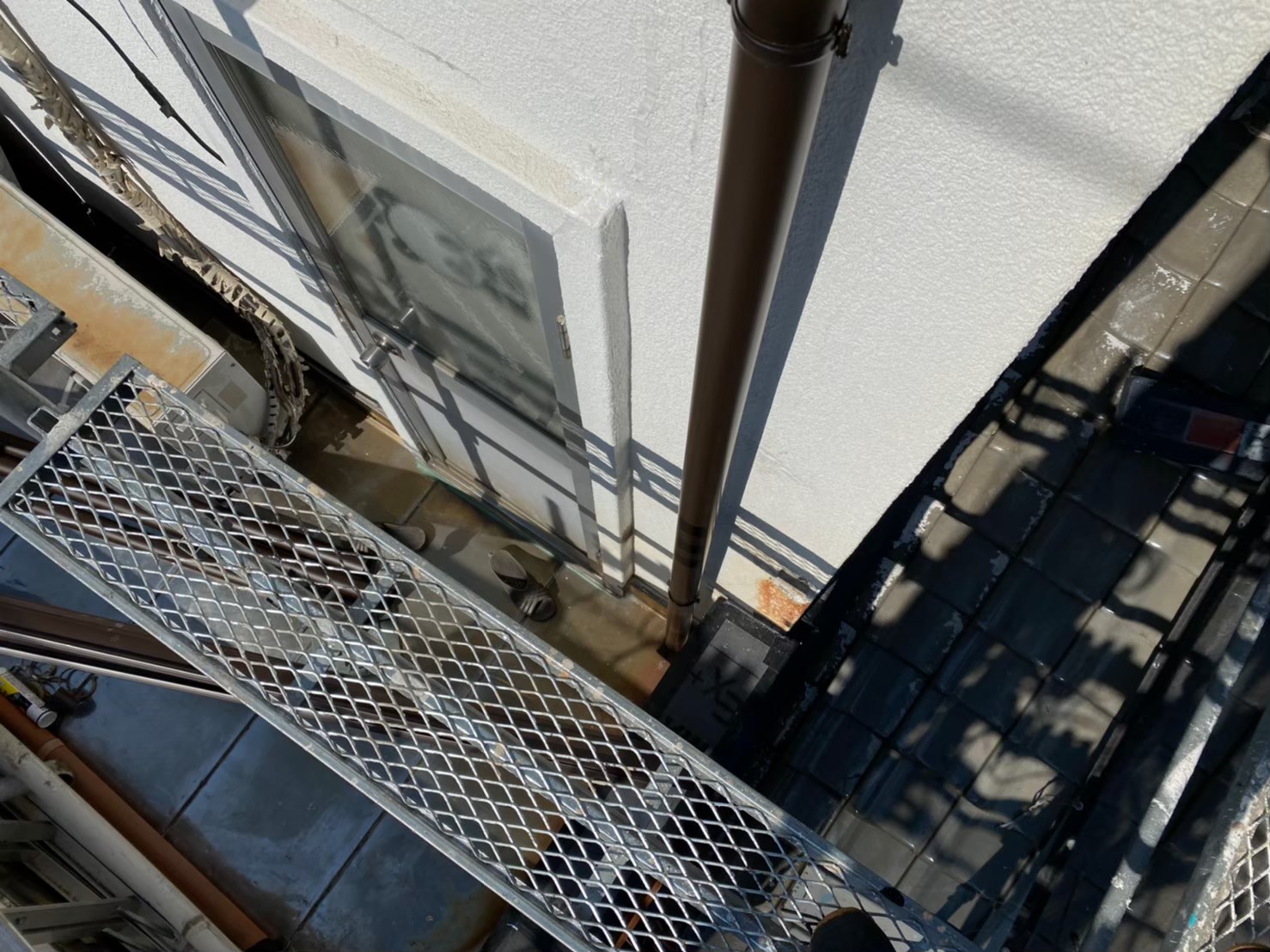 集水器から堅樋